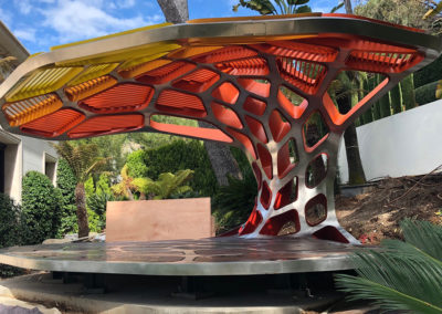 Zaha Hadid – Montage d’un pavillon